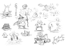 Load image into Gallery viewer, Tower of Shadow Sketchbook
